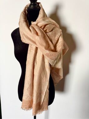 COACH Wrap Scarf in Blush